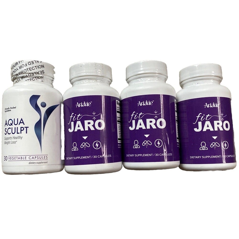 Fit Jaro Advanced Formula Capsules FitJaro Daily 30 Capsules Ea Lot Of 3 +Bonus